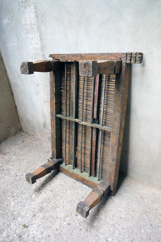 mesa centro asia madera bambu 46x119x75 (42eu.) 1u